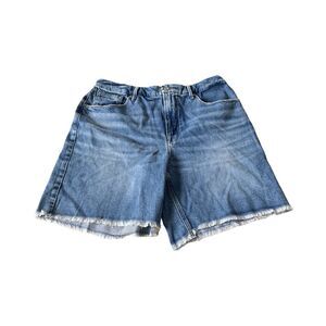 Good American‎ Shorts Womens 12/31 High Rise Cutoff Distressed GNICO235T New